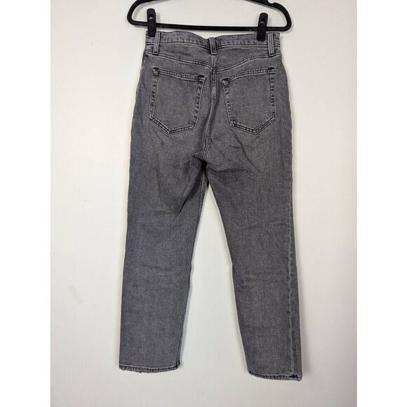 Abercrombie & Fitch the ankle straight ultra high rise jeans size 28 US 6 - Picture 4 of 6